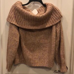H&M off the shoulder sweater